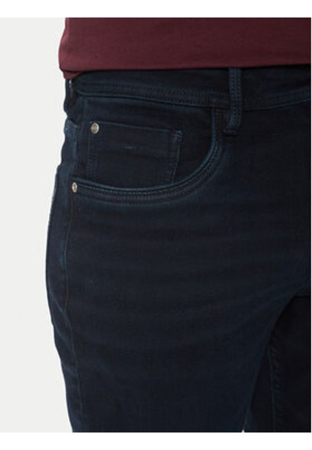 Tom Tailor Jeansy 1044281 Granatowy Slim Fit. Kolor: niebieski