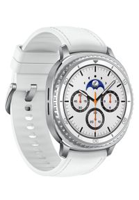 SAMSUNG - Samsung Galaxy Watch 8 Classic LTE 47mm Biały (L505). Kolor: biały #4