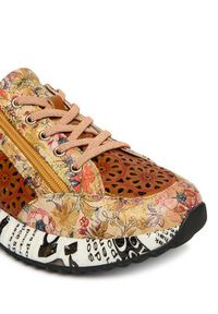 Laura Vita Sneakersy Burton 47 Brązowy. Kolor: brązowy. Materiał: skóra #3