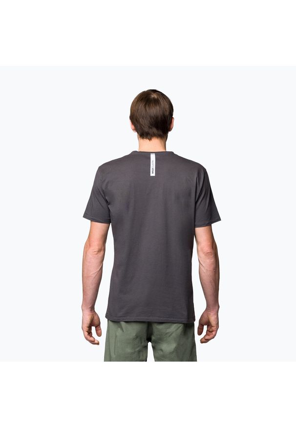 WILD COUNTRY - Koszulka wspinaczkowa męska Country Heritage onyx. Kolor: szary. Sport: turystyka piesza