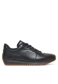 MICHAEL Michael Kors Sneakersy Rhodes 43F5RHFS1L Czarny. Kolor: czarny. Materiał: skóra