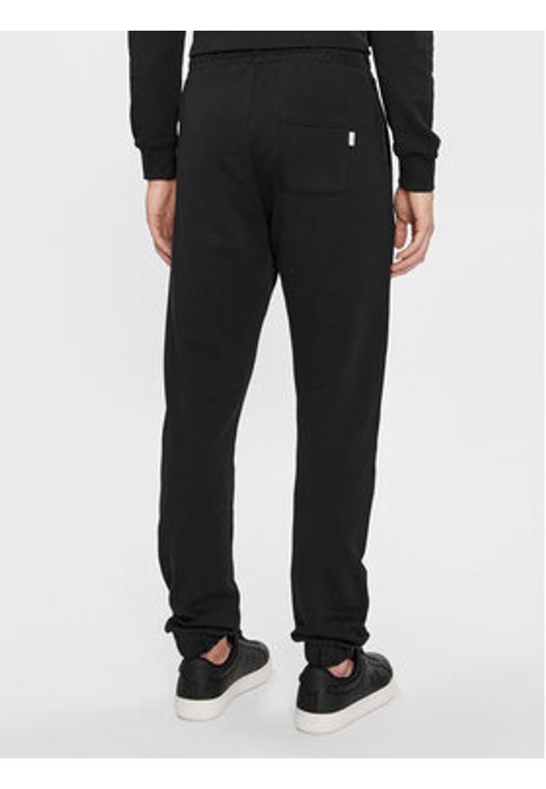 Pepe Jeans Spodnie dresowe Joe Jogger PM211645 Czarny Regular Fit. Kolor: czarny. Materiał: bawełna
