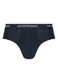 Emporio Armani Underwear Komplet 3 par slipów EM000258 AF14132 MB139 Granatowy. Kolor: niebieski. Materiał: bawełna #4