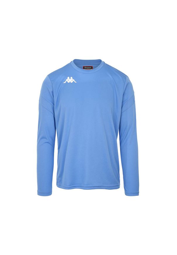 Jersey Kappa Dovol. Kolor: niebieski. Materiał: jersey. Długość rękawa: długi rękaw. Sport: fitness