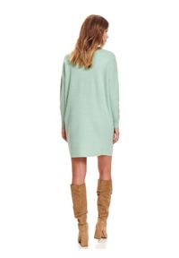 TOP SECRET - Tunika swetrowa. Kolor: miętowy. Długość: długie. Sezon: zima #3