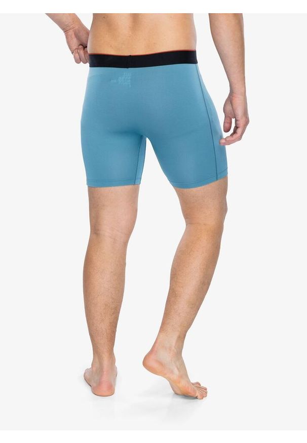 SAXX - Bokserki termoaktywne męskie Saxx Multi-Sport Mesh Boxer Brief Fly. Kolor: zielony. Materiał: mesh. Sport: fitness