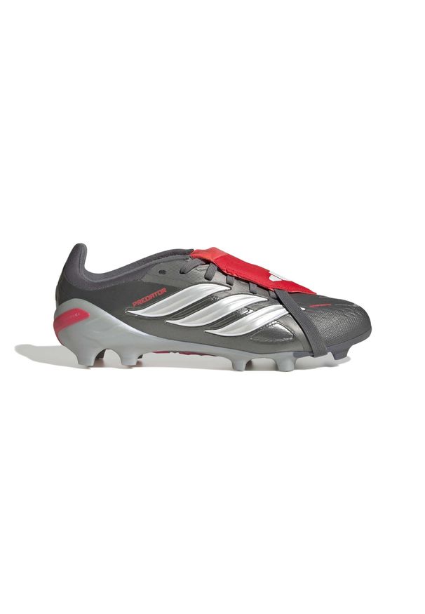 Adidas - Dziecięce buty piłkarskie adidas Predator Elite FG. Kolor: szary. Sport: piłka nożna