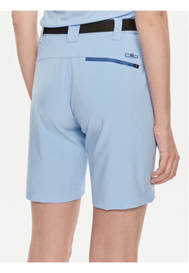 CMP Szorty sportowe 3T51146 Błękitny Regular Fit. Kolor: niebieski. Materiał: syntetyk