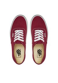 Vans Tenisówki Authentic VN000BW5ZCF1 Bordowy. Kolor: czerwony. Materiał: materiał #6