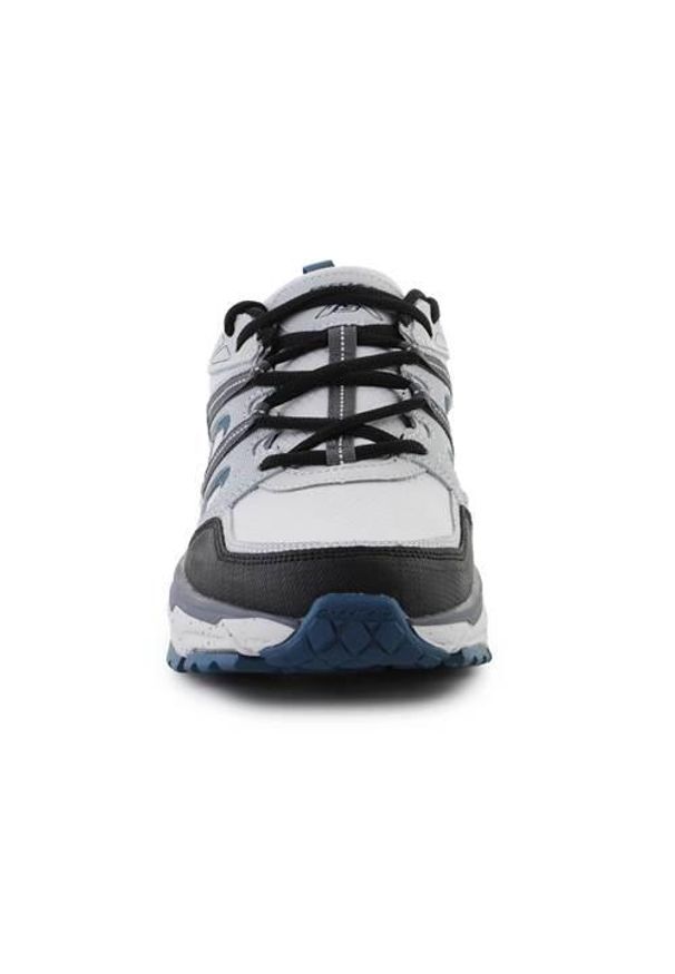 skechers - Buty do chodzenia męskie Skechers 237192GYBL. Zapięcie: sznurówki. Kolor: wielokolorowy, czarny. Materiał: materiał, syntetyk, tkanina. Szerokość cholewki: normalna. Sport: turystyka piesza