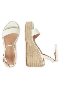 DeeZee Espadryle EA0315-2 Écru. Materiał: materiał #7