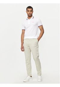 BOSS - Boss Chinosy P-Kane-El 50514213 Écru Regular Fit. Materiał: bawełna #4
