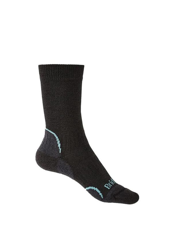 BRIDGEDALE - Skarpety do turystyki damskie Bridgedale HIKE LW COOL PERF LD. Kolor: szary, wielokolorowy, brązowy. Materiał: poliester, elastan, lycra, nylon, poliamid. Sport: turystyka piesza