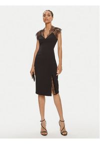 Imperial Sukienka koktajlowa A9990001R Czarny Slim Fit. Kolor: czarny. Materiał: syntetyk. Styl: wizytowy #5