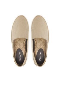 Pollini Espadryle SB10732G0MUR0104 Beżowy. Kolor: beżowy. Materiał: materiał #3