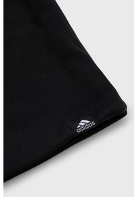 Adidas - adidas Czapka GP2556 kolor czarny z cienkiej dzianiny. Kolor: czarny. Materiał: dzianina #2