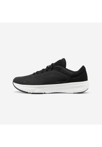 Decathlon - Buty sportowe męskie Essential Icon. Kolor: czarny, biały, wielokolorowy. Materiał: syntetyk, kauczuk. Szerokość cholewki: normalna. Sport: fitness