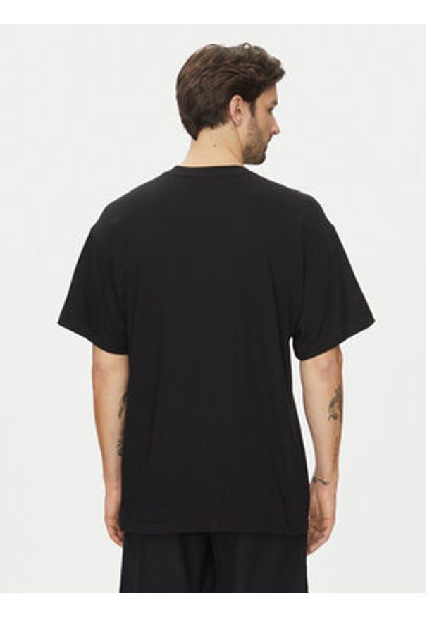 Adidas - adidas T-Shirt Trefoil Essentials JD0349 Czarny Oversize. Kolor: czarny. Materiał: bawełna