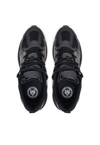 Plein Sport Sneakersy FAES USC0848 STE003N Czarny. Kolor: czarny. Materiał: materiał #6