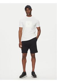 BOSS T-Shirt Logo 50538096 Biały Regular Fit. Kolor: biały. Materiał: bawełna