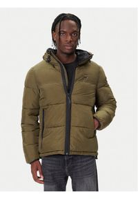 Aeronautica Militare Kurtka zimowa 252AB3025UCT04214 Zielony Regular Fit. Kolor: zielony. Materiał: syntetyk. Sezon: zima