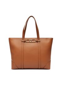 Armani Exchange Torebka XW002608 AF15632 U6119 Brązowy. Kolor: brązowy. Materiał: skórzane #1