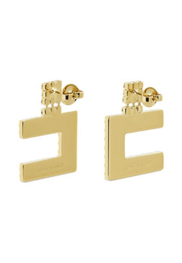 Elisabetta Franchi Kolczyki OR-07-B46E2-V220 Złoty. Materiał: złote. Kolor: złoty