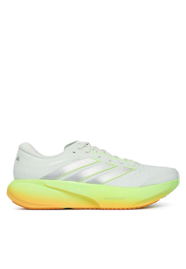 Adidas - adidas Buty do biegania Supernova Rise 3 Running Shoes KI9227 Zielony jasny. Kolor: zielony. Materiał: materiał. Sport: bieganie