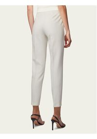 BOSS - Boss Spodnie materiałowe Tiluna_Sidezip2 50405845 Biały Slim Fit. Kolor: biały. Materiał: materiał, syntetyk #6