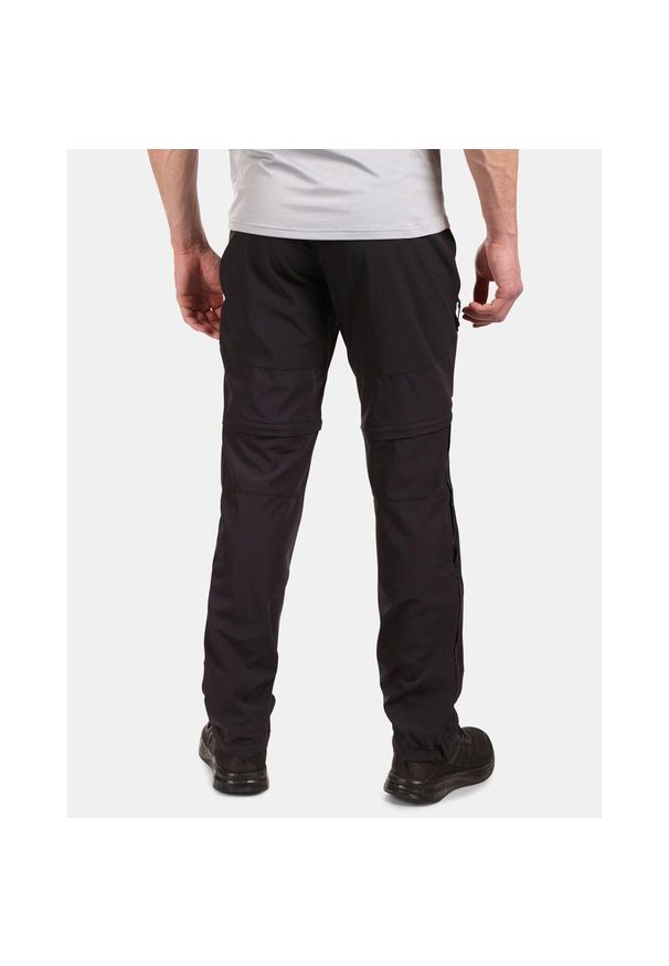 Spodnie Kilpi Hosio. Kolor: czarny. Materiał: nylon. Sezon: lato. Sport: turystyka piesza