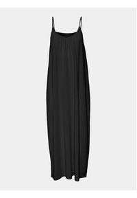 Vero Moda Sukienka letnia Luna 10286077 Czarny Regular Fit. Kolor: czarny. Materiał: syntetyk. Sezon: lato