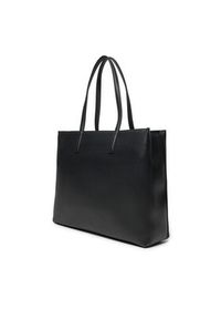 Calvin Klein Torebka Ck Must Medium Shopper_Caviar K60K613086 Czarny. Kolor: czarny. Materiał: skórzane #3