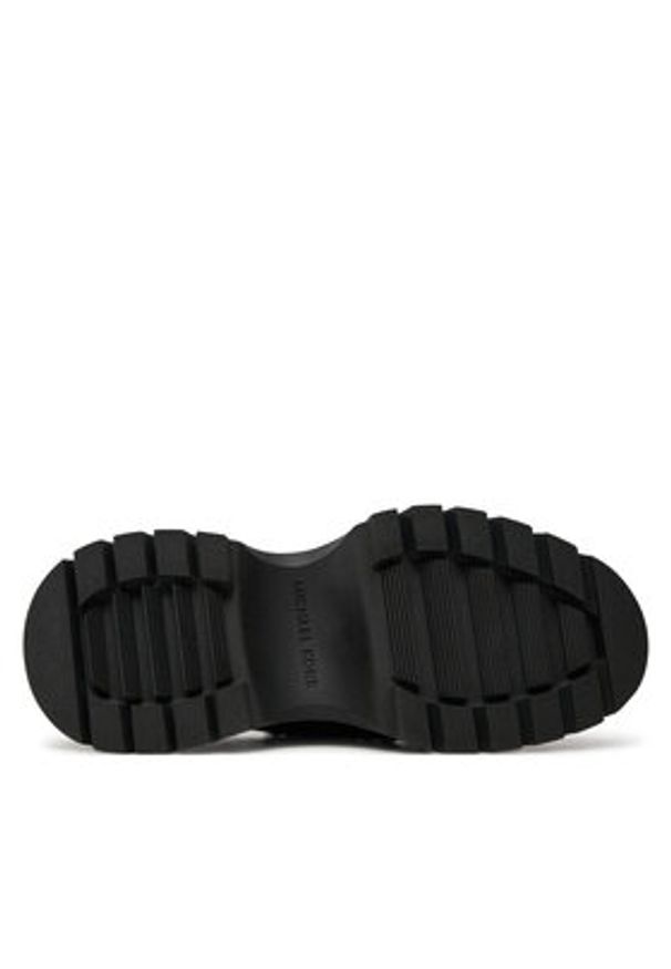 MICHAEL Michael Kors Półbuty Shiloh Bootie 40F4SSFE5L Czarny. Kolor: czarny. Materiał: skóra