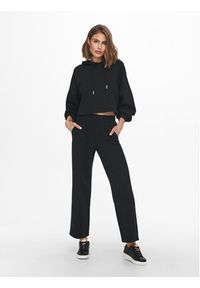 only - ONLY Spodnie materiałowe 15235076 Czarny Loose Fit. Kolor: czarny. Materiał: wiskoza #4