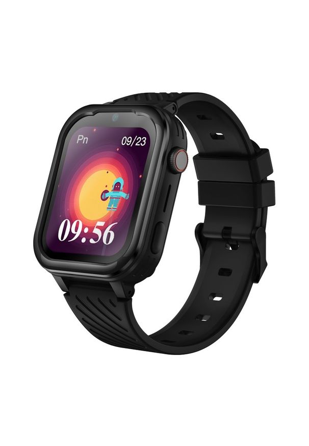 GARETT - Smartwatch Garett Kids Essa 4G Czarny. Rodzaj zegarka: smartwatch. Kolor: czarny. Styl: młodzieżowy