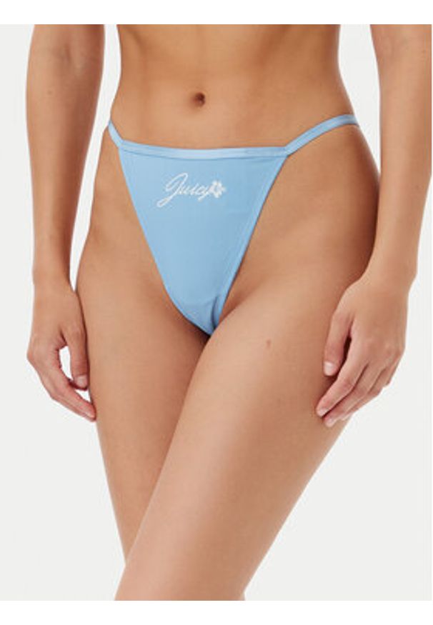 Juicy Couture Komplet stringów JCTUS125960 Kolorowy. Materiał: syntetyk. Wzór: kolorowy