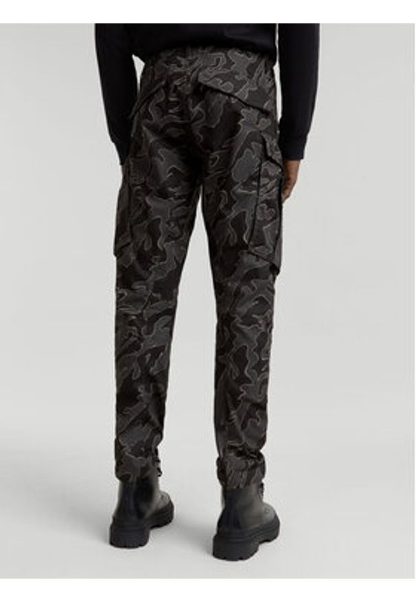 G-Star RAW - G-Star Raw Spodnie materiałowe Rovic 3D D02190-D553 Szary Tapered Fit. Kolor: szary. Materiał: bawełna