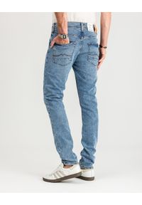 Mustang - MUSTANG VEGAS SLIM MĘSKIE SPODNIE JEANSOWE JEANSY DŻINSY DENIM BLUE 1015043 5000 202. Okazja: na co dzień. Styl: casual #3