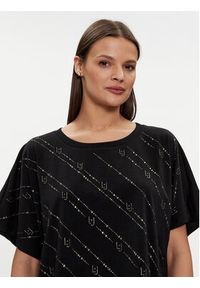 Liu Jo T-Shirt TA4174 JS003 Czarny Regular Fit. Kolor: czarny. Materiał: bawełna #4
