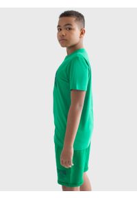 Big-Star - Koszulka chłopięca z nadrukiem zielona Holger 301/ Szortex 301. Okazja: na co dzień, na uczelnię. Kolor: zielony. Materiał: dzianina. Wzór: nadruk. Styl: casual, klasyczny