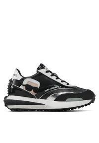 Karl Lagerfeld - KARL LAGERFELD Sneakersy KL62930N Czarny. Kolor: czarny. Materiał: skóra