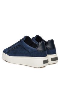 Max Mara Sneakersy 2514761011650 Granatowy. Kolor: niebieski. Materiał: zamsz, skóra #6
