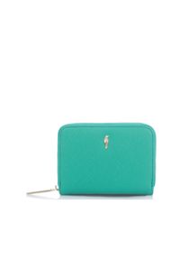 Ochnik - Portfel damski. Kolor: zielony. Materiał: skóra ekologiczna #1