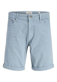 Jack & Jones - Jack&Jones Szorty jeansowe Rick 12274985 Błękitny Regular Fit. Kolor: niebieski. Materiał: bawełna