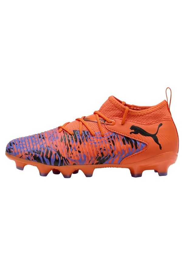 Puma - Buty Piłkarskie Dla Dzieci Future 8 Match Creativity. Kolor: pomarańczowy, żółty, wielokolorowy. Sport: piłka nożna
