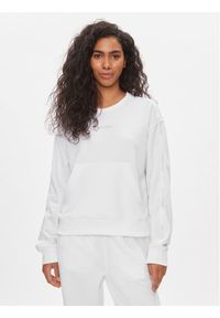 Calvin Klein Performance Bluza 00GWS4W341 Biały Relaxed Fit. Kolor: biały. Materiał: syntetyk