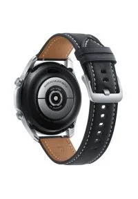 Smartwatch SAMSUNG Galaxy Watch 3 SM-R845N 45mm LTE Srebrny. Rodzaj zegarka: smartwatch. Kolor: srebrny. Materiał: skóra. Styl: elegancki #4