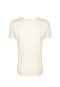 Diesel T-Shirt "T-Just" | A03817-0GRAM-129 | Mężczyzna | Beżowy. Okazja: na co dzień. Kolor: beżowy. Materiał: bawełna, poliester. Wzór: nadruk. Styl: klasyczny, casual #4