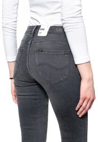 Lee - DAMSKIE SPODNIE JEANSOWE LEE ELLY BLACK FLOW L305CPRW 112105969 #7