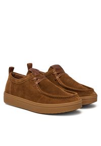 TOMMY HILFIGER - Tommy Hilfiger Półbuty Modern Light Suede Moc Toe Shoe FM0FM05501 Brązowy. Kolor: brązowy. Materiał: zamsz, skóra #2